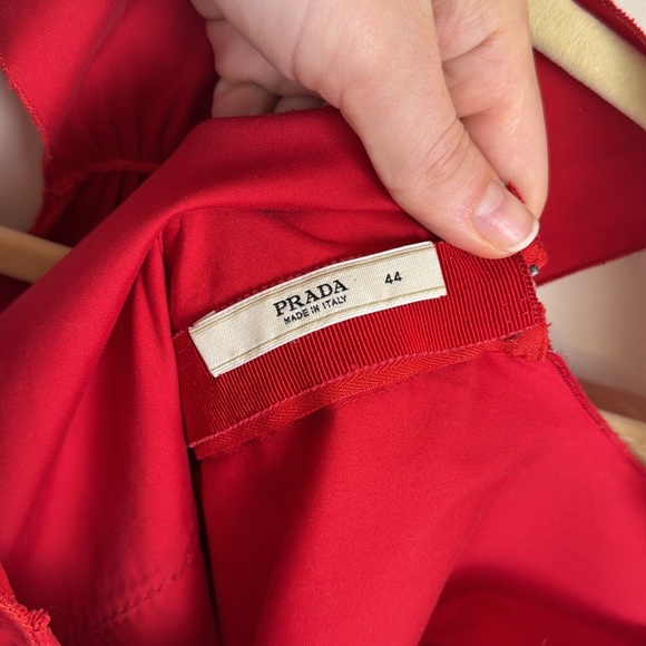 Red Prada Dress - Picture 2 of 8